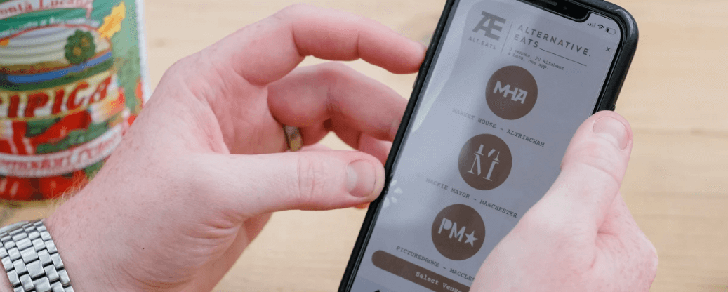 Alt Eats Table Ordering and Payments App